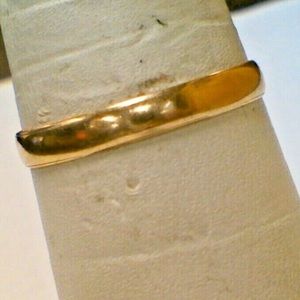 14 solid gold ring